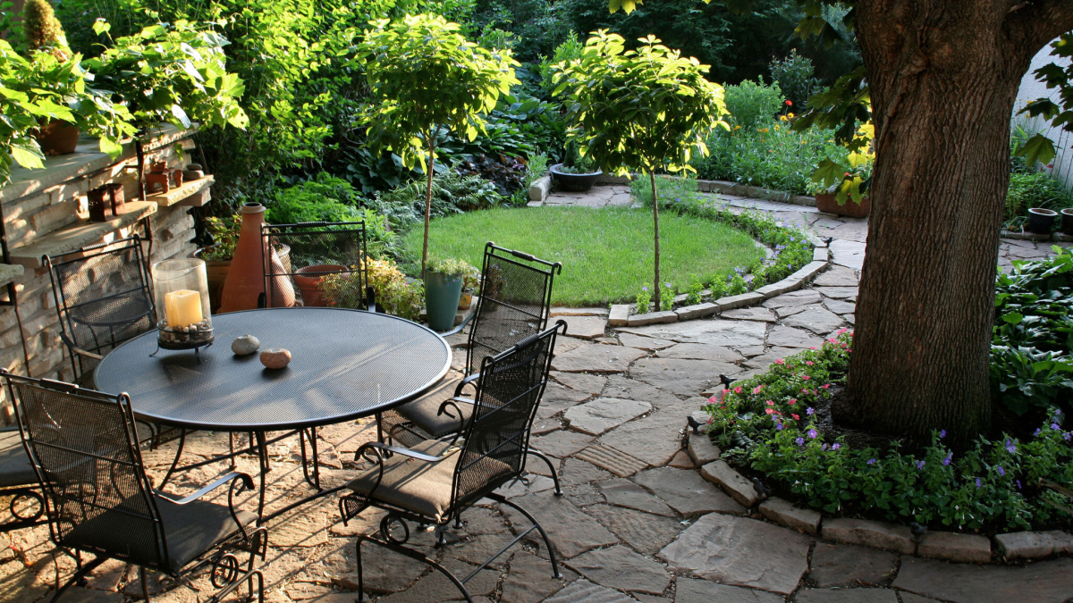 Wenn der Garten Schatten schafft